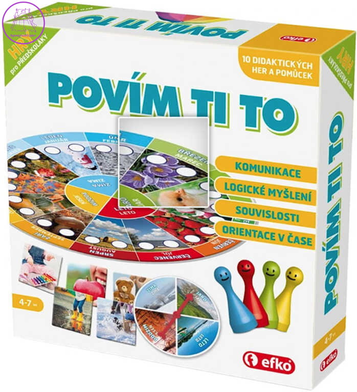 EFKO Soubor her Povím ti to 10 didaktických her a pomůcek v krabici