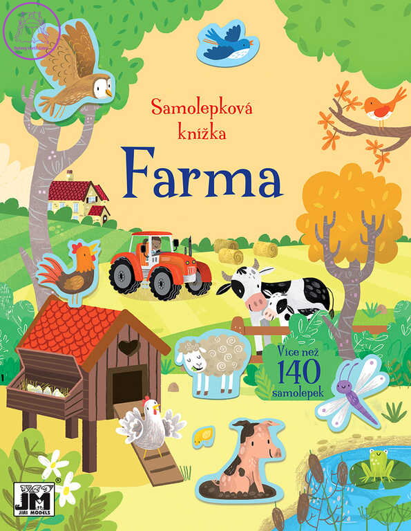 JIRI MODELS Samolepková knížka 140+ Farma JIRI MODELS Samolepková knížka 140+ Farma