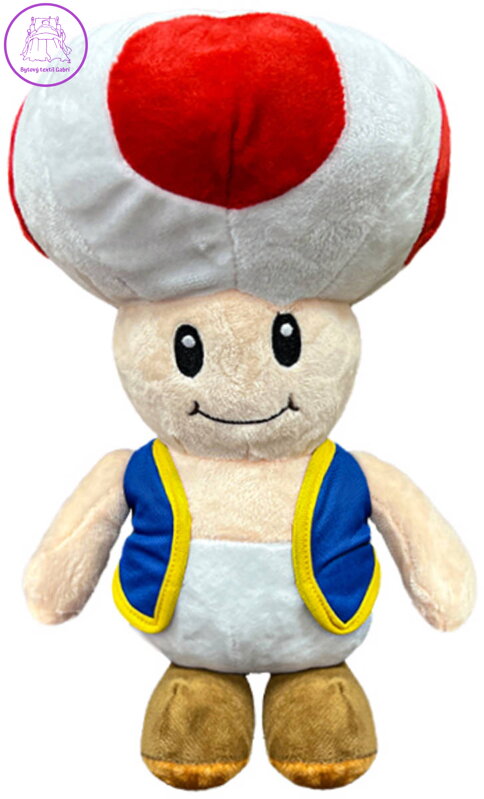 PLYŠ Nintendo postavička Toad 30cm Super Mario *PLYŠOVÉ HRAČKY*