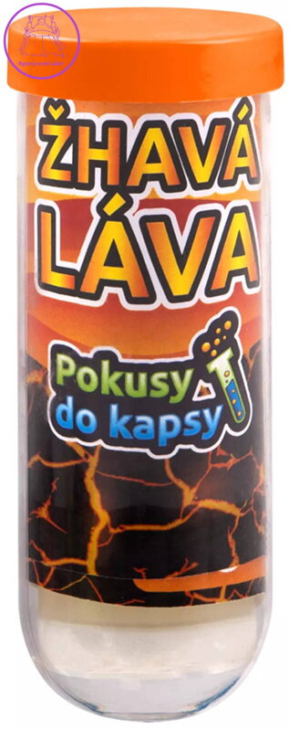 ALBI SCIENCE Pokusy do kapsy Žhavá láva dětský experimentální set