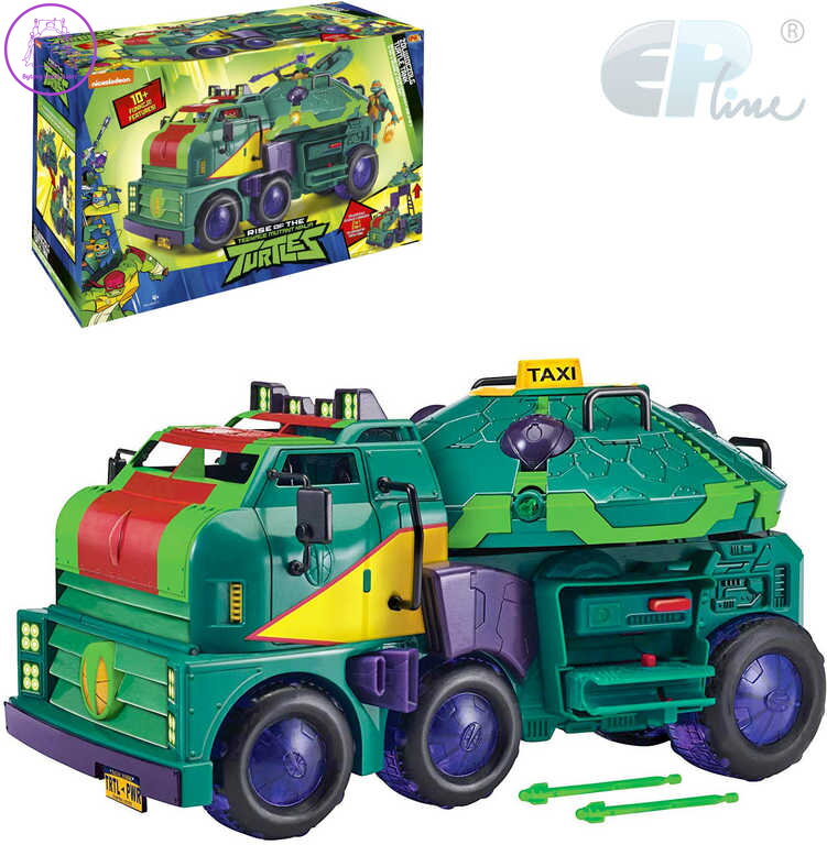 EP line Želvy Ninja tank laboratoř 10 funkcí 2v1 set s doplňky plast