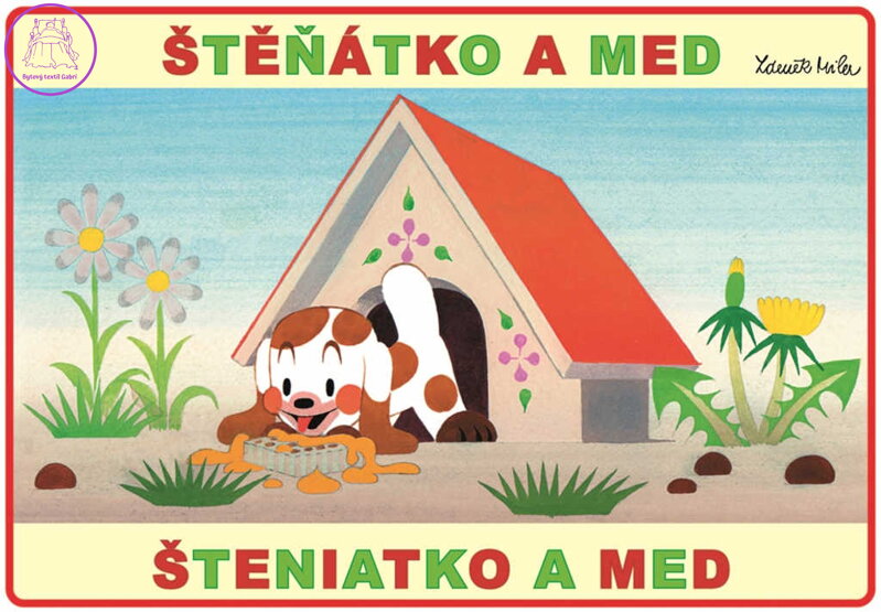 AKIM Omalovánky A5 Štěňátko a med s aktivitami