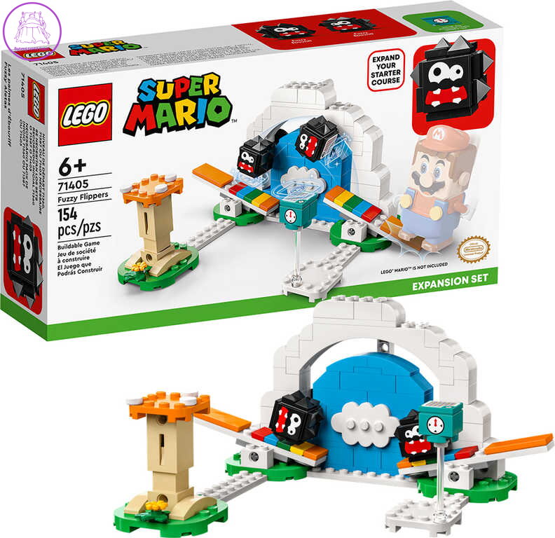 LEGO SUPER MARIO Fuzzy a ploutve (rozšíření) 71405 STAVEBNICE