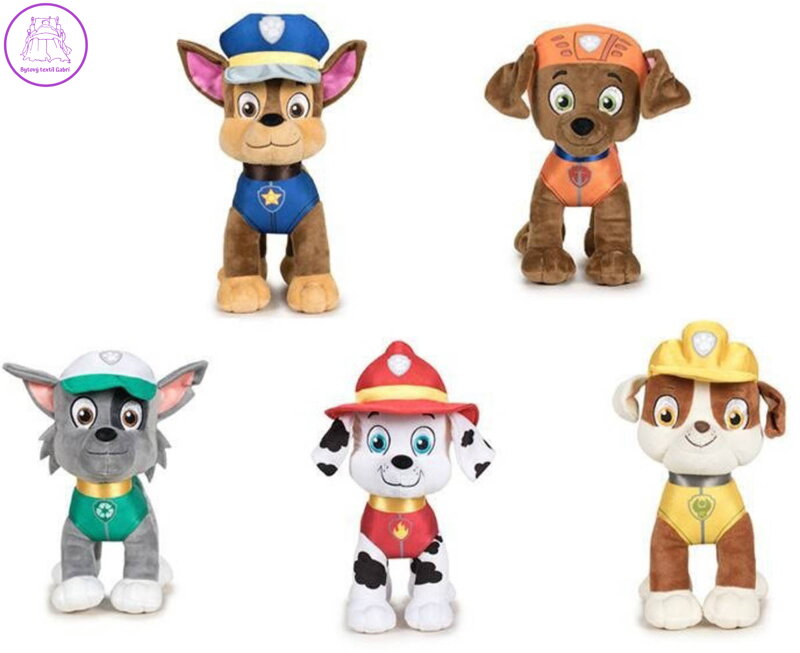 PLYŠ Tlapková patrola (Paw Patrol) 19cm 6 druhů *PLYŠOVÉ HRAČKY*
