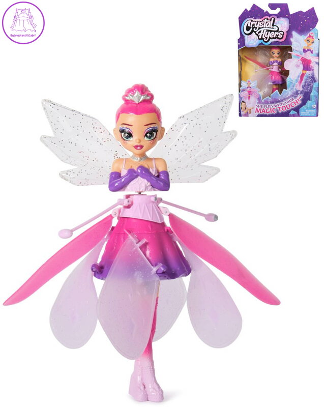 SPIN MASTER Létající panenka reaguje na pohyb ruky vznášedlo na baterie USB