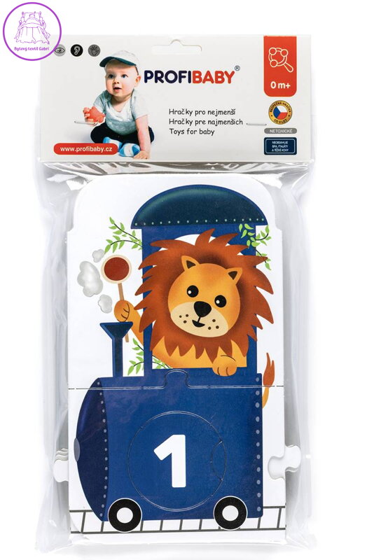 PROFIBABY Puzzle ZOO vláček s čísly
