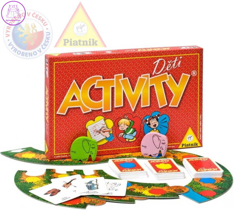 PIATNIK Hra ACTIVITY Děti *SPOLEČENSKÉ HRY*