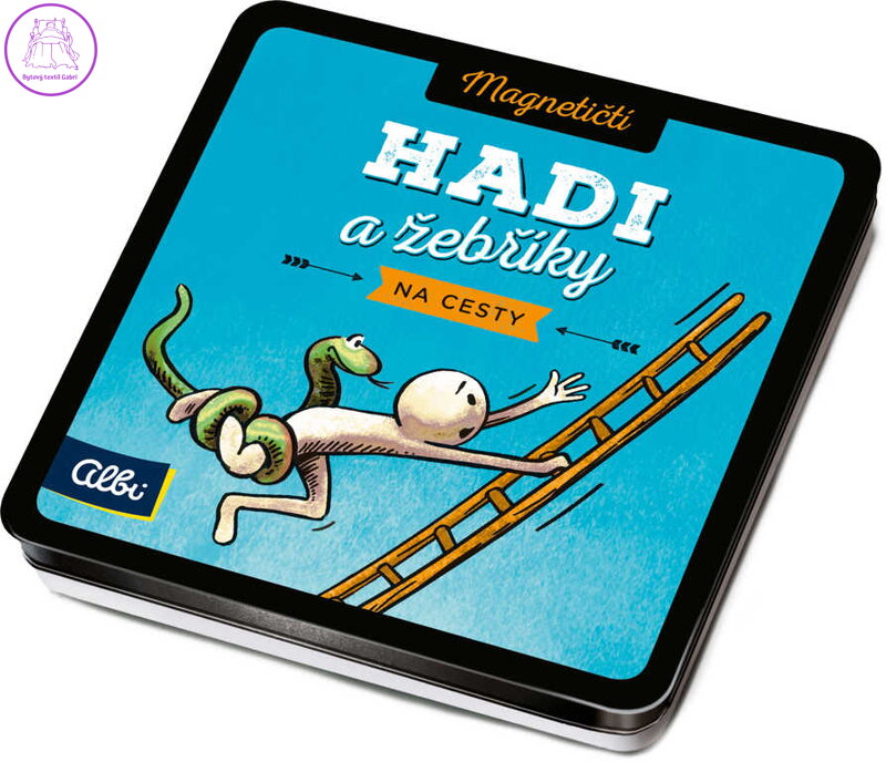 ALBI HRA Hadi a žebříky magnetičtí na cesty *SPOLEČENSKÉ HRY*