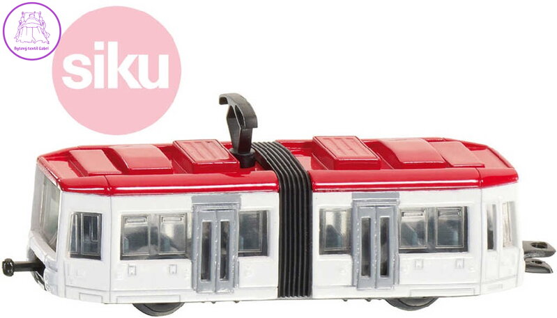 SIKU Tramvaj kloubová Bombardier kovová 1011