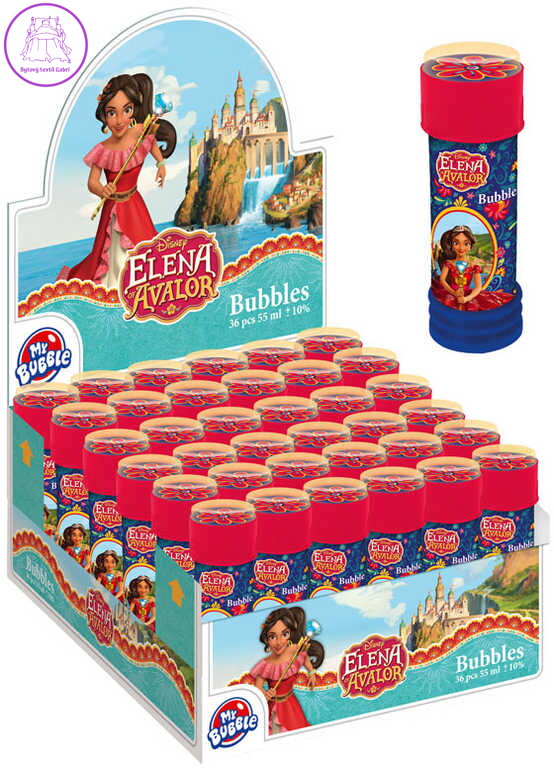 Bublifuk Elena z Avaloru 55ml dětský bublifukovač s kuličkovým labyrintem