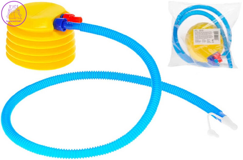 Pumpa nožní 11cm plastové nafukovadlo v sáčku Pumpa nožní 11cm plastové nafukovadlo v sáčku