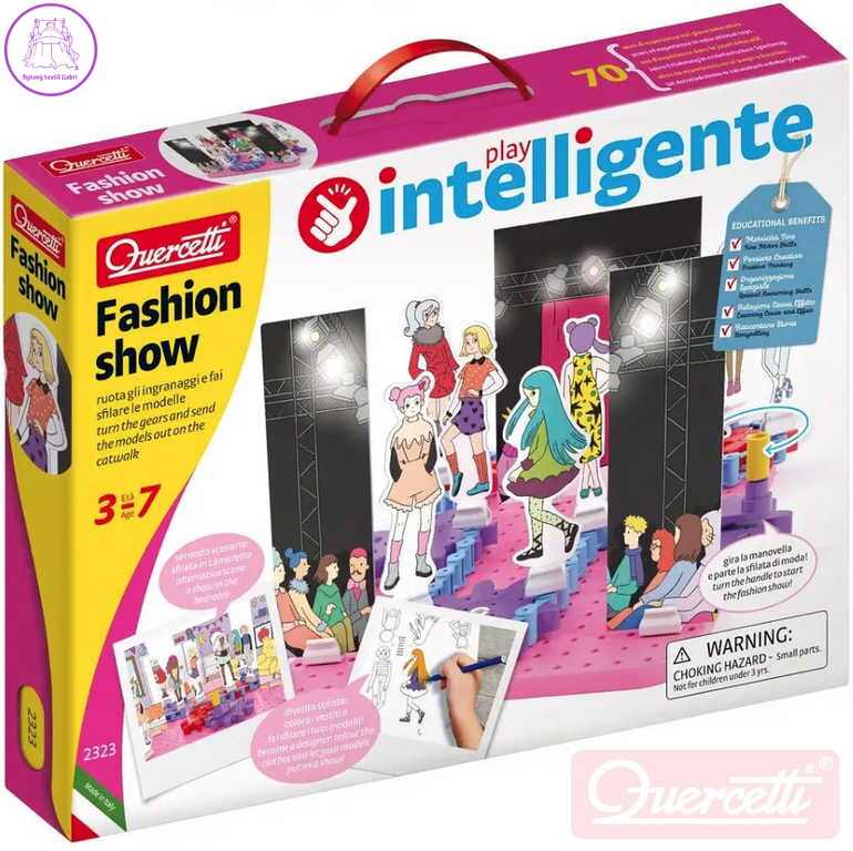 QUERCETTI Fashion Show Pohyblivá módní přehlídka stavebnice