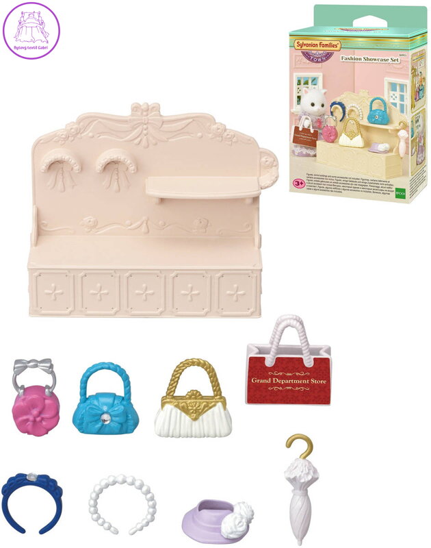 Sylvanian Families město módní butik s kabelkami doplněk k herním sadám