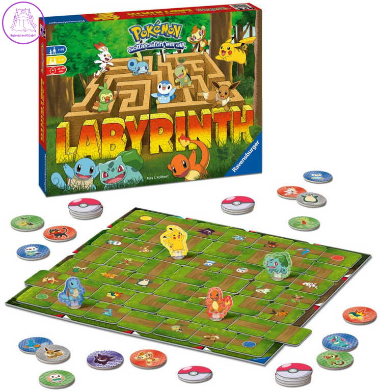 RAVENSBURGER Hra Labyrinth Pokémon *SPOLEČENSKÉ HRY*