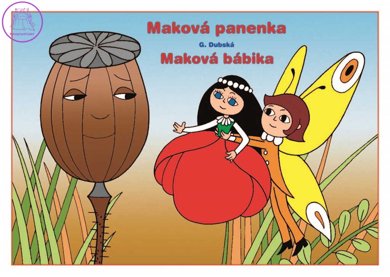 AKIM Omalovánky Maková panenka A5