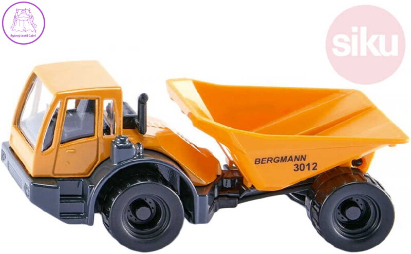 SIKU Auto nákladní na stavbu Bergmann Dumper žlutý model kov 1486
