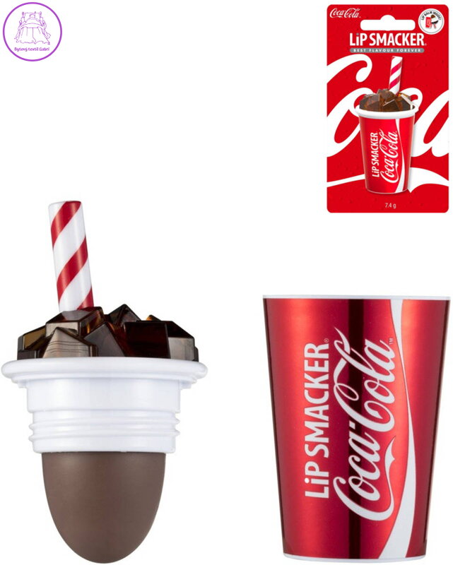 Balzám na rty dětský Lip Smacker 7g kelímek Coca-Cola s příchutí