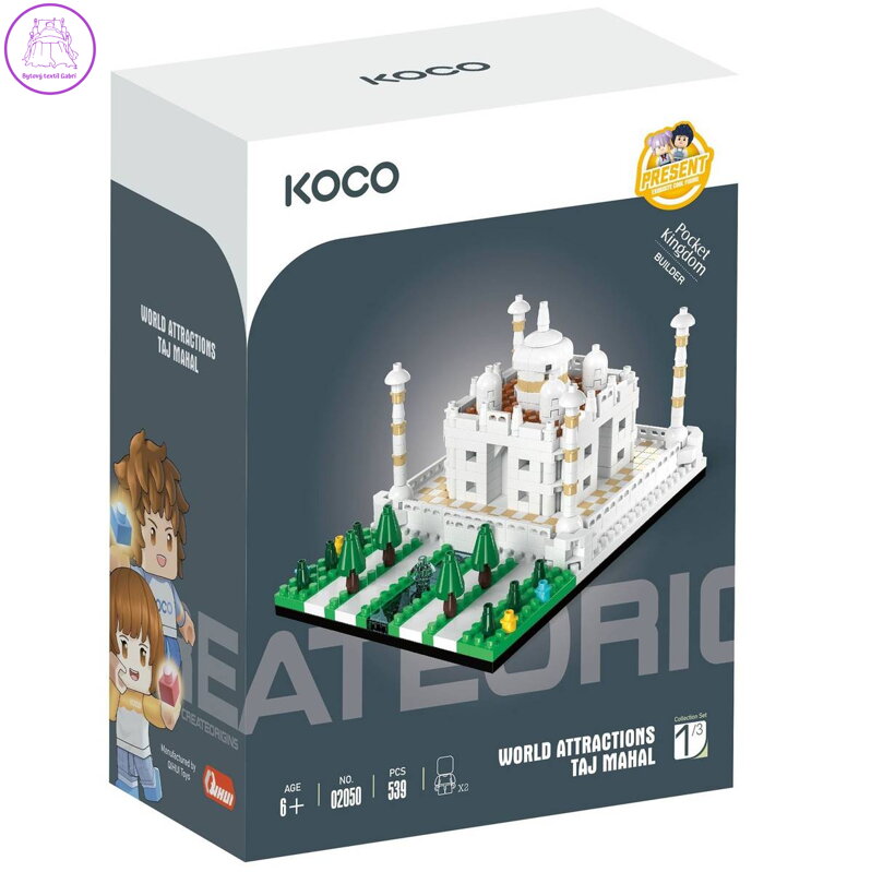 KOCO Stavebnice kostky Tádž Mahal 539dílků