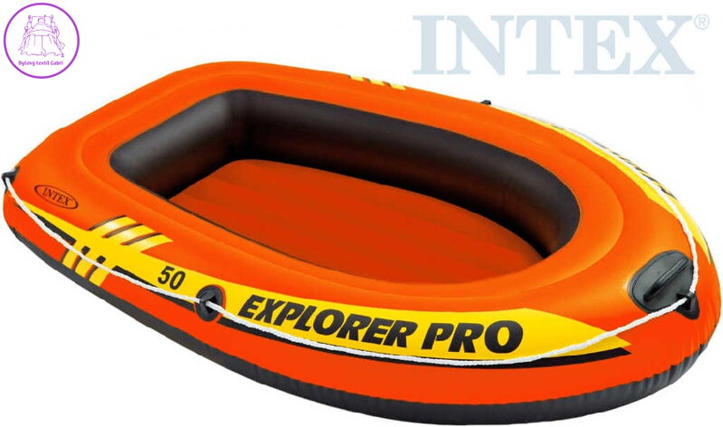 INTEX Člun dětský Explorer Pro 50 oranžový 137x85cm do vody 58354