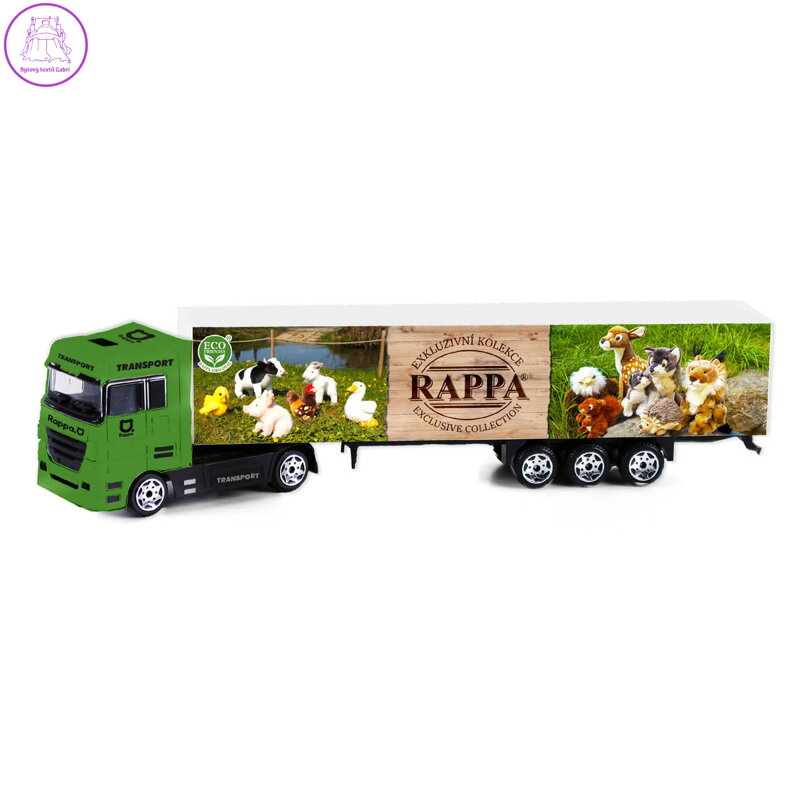 Auto kamion exkluzivní plyš kov/plast