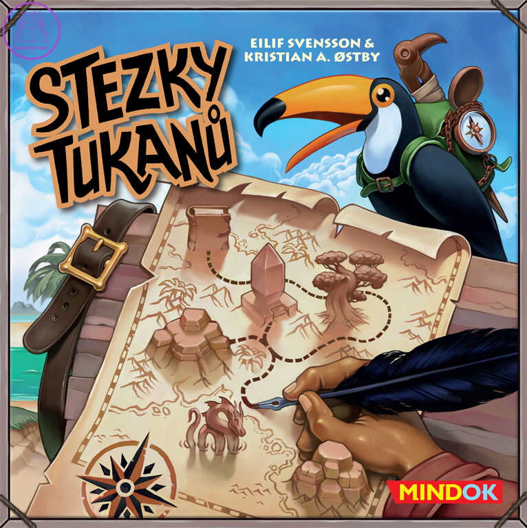 MINDOK HRA Stezky tukanů *SPOLEČENSKÉ HRY*