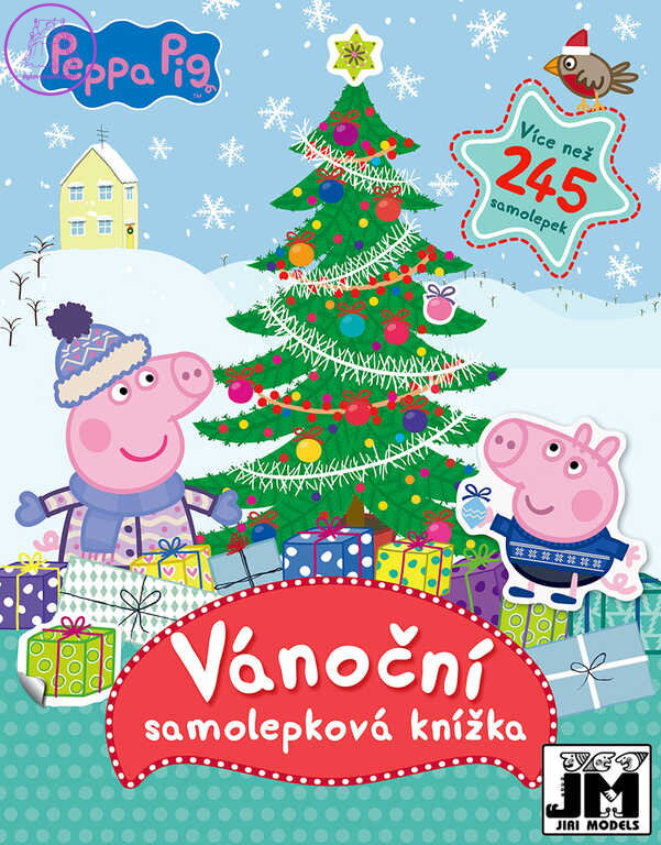 JIRI MODELS Samolepková knížka Vánoce s Peppou (Peppa Pig) JIRI MODELS Samolepková knížka Vánoce s Peppou (Peppa Pig)