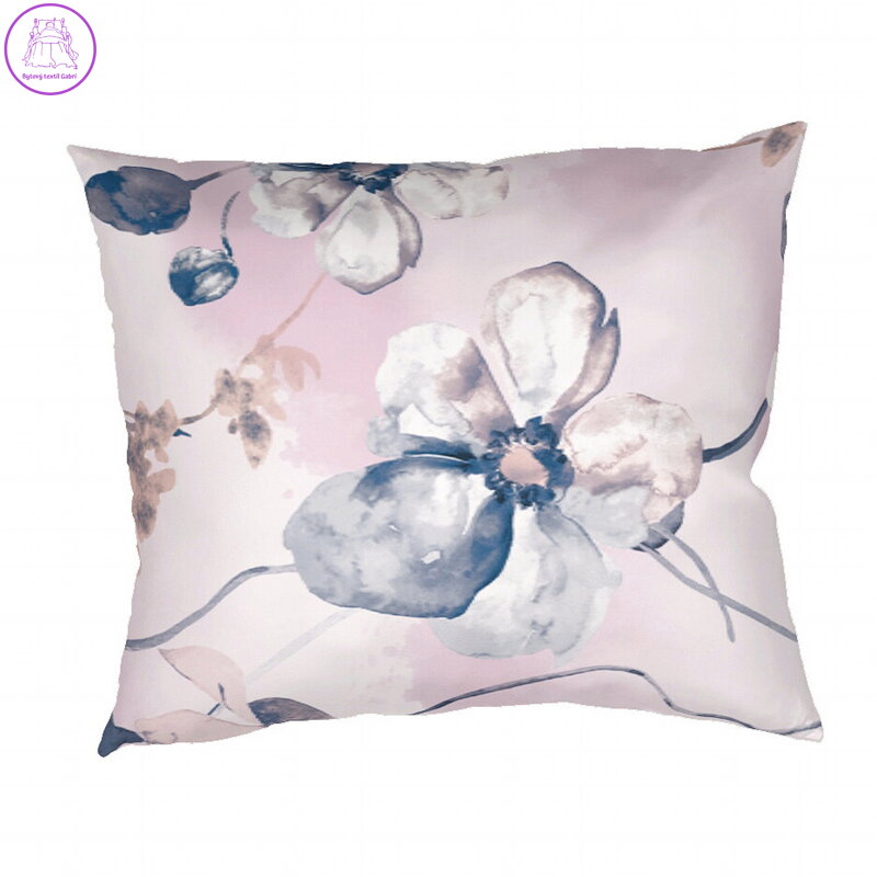 Dadka Povlak na polštář bavlna Bloom elegance pudrová 50x70 cm