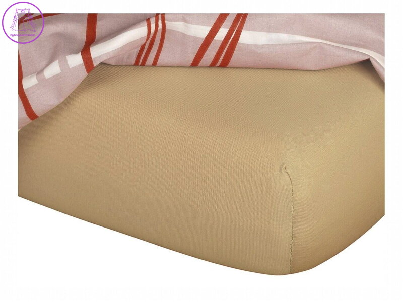 Dadka Jersey prostěradlo opál 80x200x20 cm
