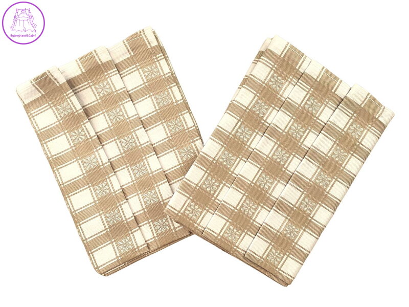 Svitap Utěrka Extra savá 50x70 cm Kostka s kytičkou 3 ks