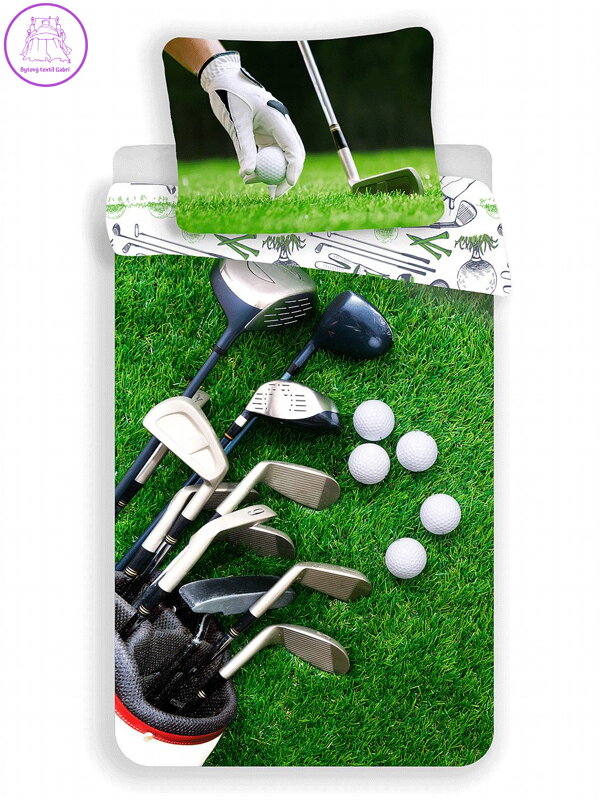 Jerry Fabrics Povlečení fototisk Golf 140x200, 70x90 cm