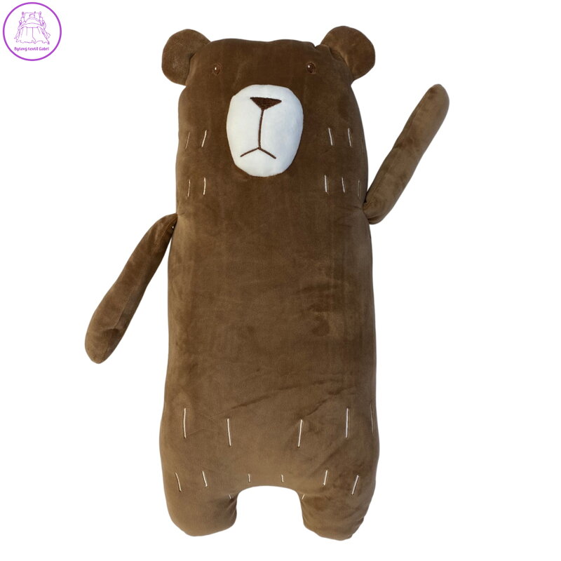 Svitap Polštářek mikrospandex Medvěd hnědý 53 cm