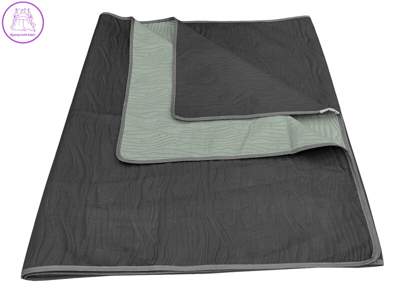 Dadka Přehoz Ultra 7C-66-611 tmavě šedá/světle šedá 135x245 cm