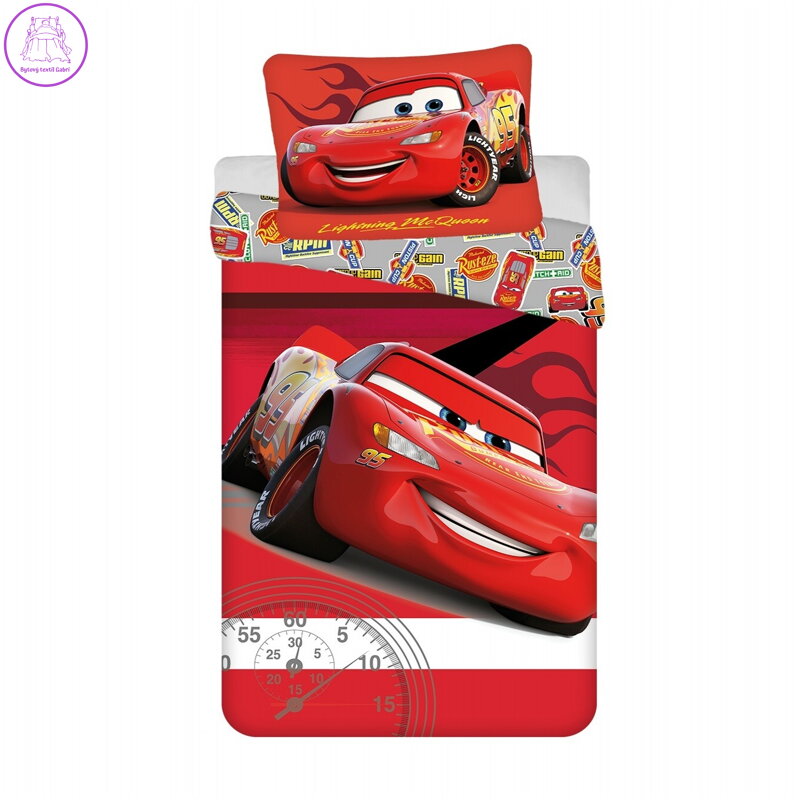 Jerry Fabrics Povlečení Cars Legend 140x200, 70x90 cm
