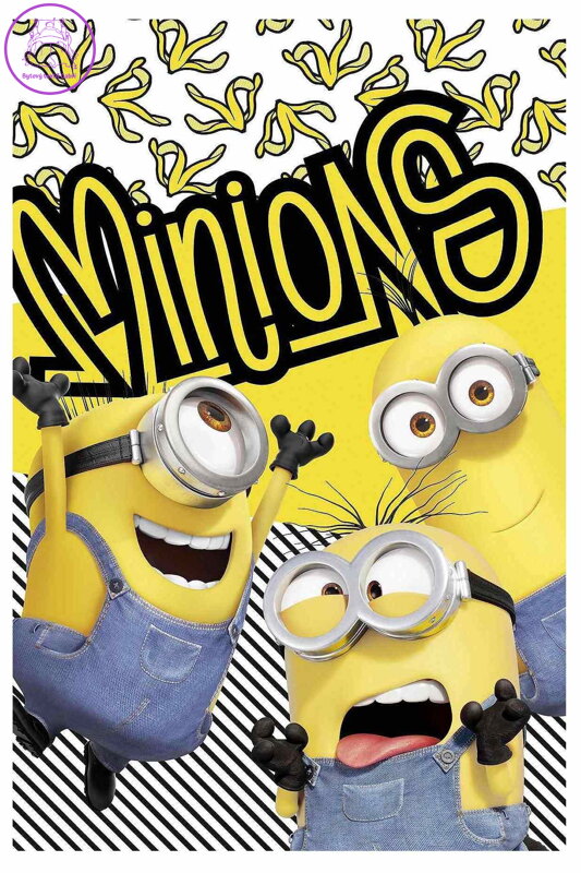 Jerry Fabrics Dětská fleecová deka Mimoni 2 Banana! 100x150 cm