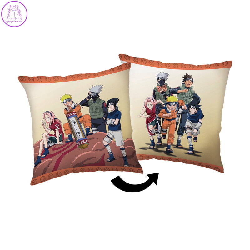 Jerry Fabrics Polštářek Naruto 03 40x40 cm