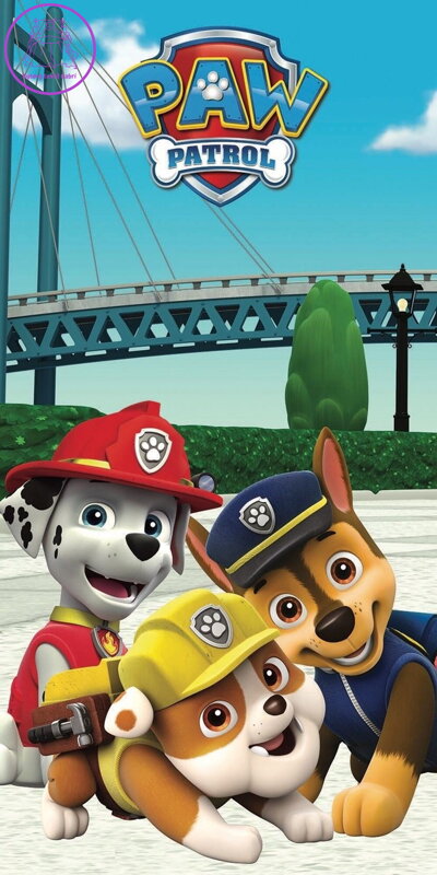 Jerry Fabrics Osuška Paw Patrol 060 70x140 cm