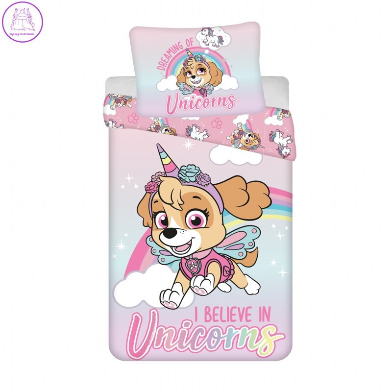 Jerry Fabrics Povlečení Paw Patrol PP354 140x200, 70x90 cm