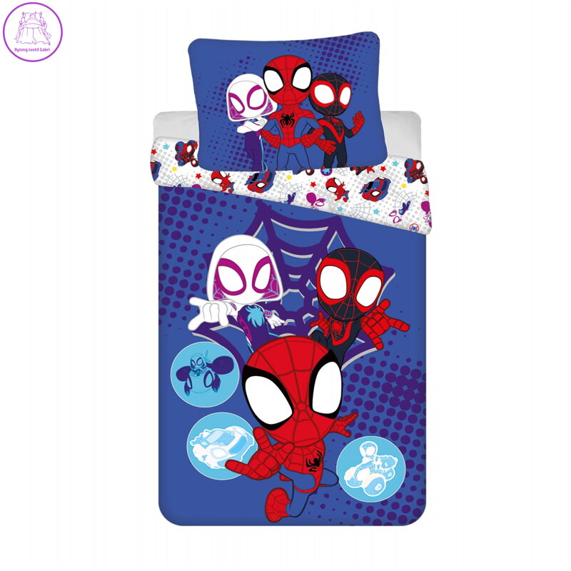 Jerry Fabrics Povlečení Spidey 140x200, 70x90 cm
