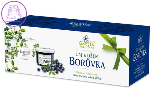 Grešík Čaj & Džem BORŮVKA