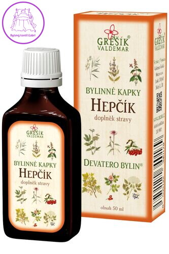 Grešík Hepčík kapky 50 ml
