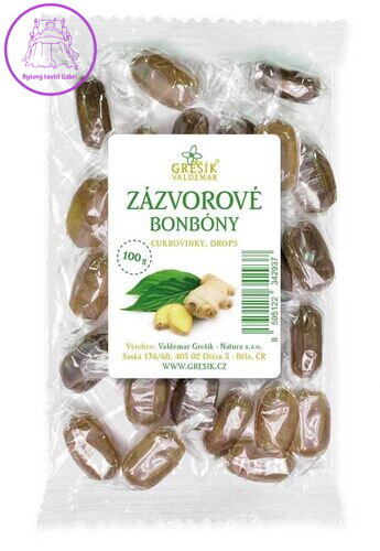 Grešík Zázvorové bonbóny 100 g