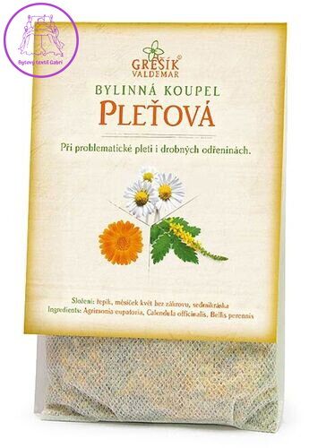 Grešík Pleťová koupel 20 g