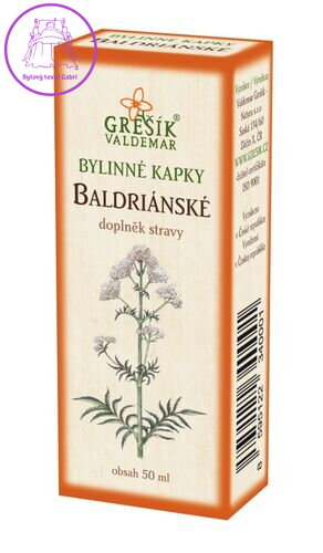 Grešík Baldriánské kapky 50 ml