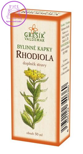 Grešík Rhodiola kapky 50 ml