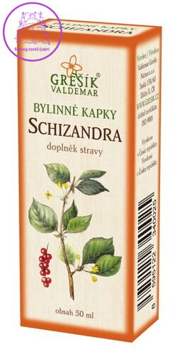 Grešík Schizandra kapky 50 ml