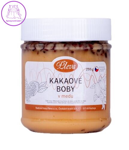 Kakaové boby v medu