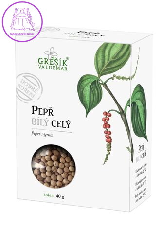 Grešík Pepř bílý celý 40 g