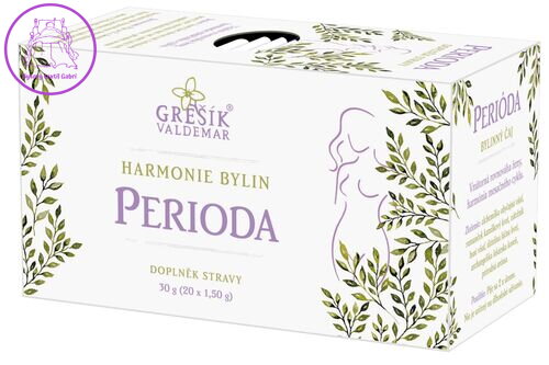 Grešík Perioda Harmonie bylin 20 x 1,5 g přebal