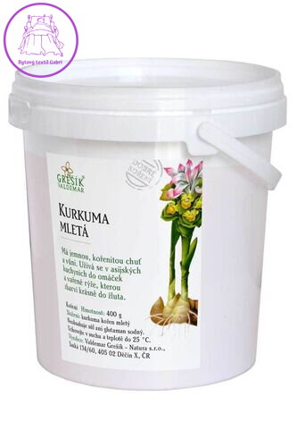 Grešík Kurkuma mletá 400 g