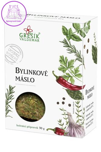 Grešík Bylinkové máslo 30 g